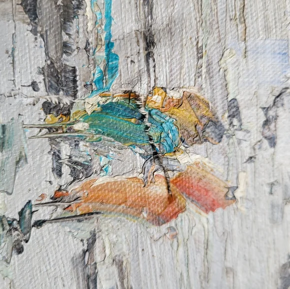 Antique vintage PARIS signed Oil on Canvas Impressionist mid-20th Century painti - Picture 10 of 16